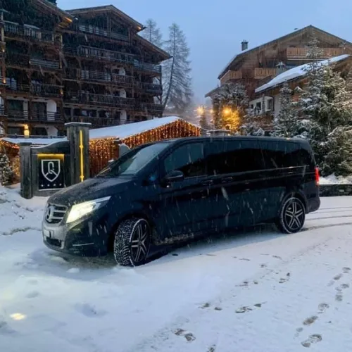 transfert en vtc van vers les station de ski depuis lausanne vers les alpes